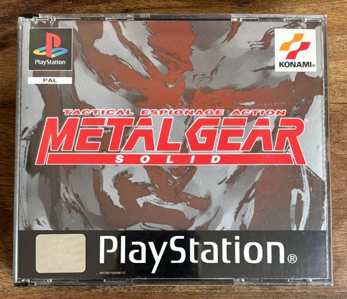 Metal gear solid jeu - ps1, /