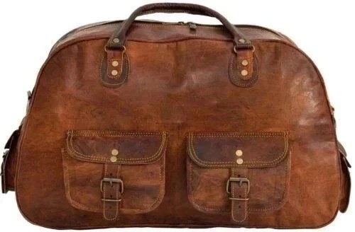 Sac voyage cuir - sac, en