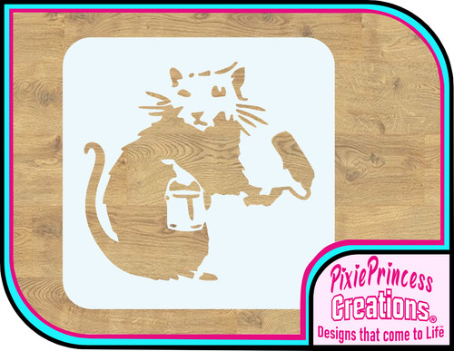 Banksy rat mylar - rat, 190
