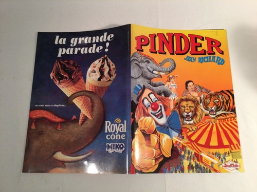 Programme cirque pinder jean - pinder,