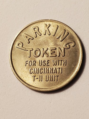Cincinnati ohio parking token - parking,