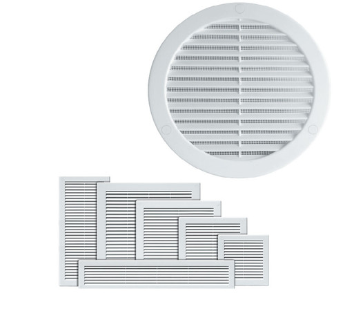 Blanc air vent grille conduit - blanc,