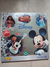 ALBUM CARTONNE  PANINI- -DISNEY-CARREFOUR-COMPLET DE SES IMAGES-2017-FRANCE-
