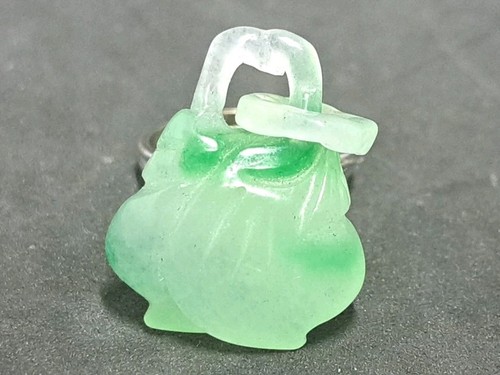 Pendentif jade naturel - en,
