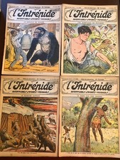 T11)lot de 4 "L'INTREPIDE" de