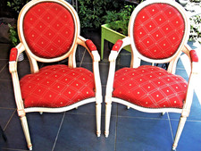 PAIRE DE FAUTEUILS CABRIOLETS
