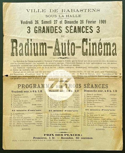 Radium auto cinema - radium,
