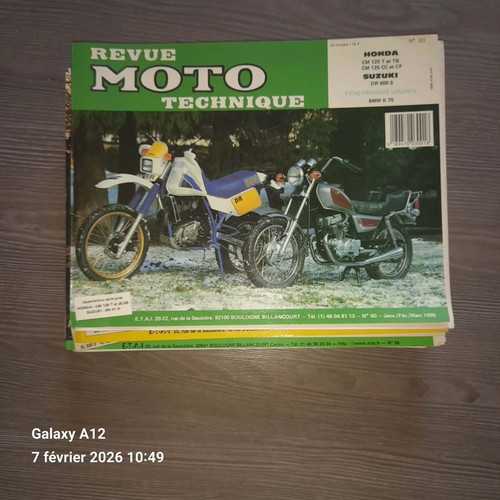 Rtm honda cm125t cm125c - 60,