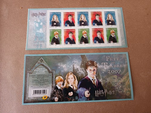 Carnet fete timbre harry - du,