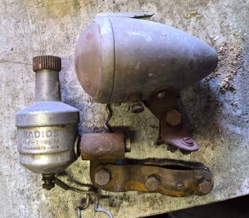 Phare obus aluminium bombé - *,