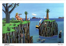 EX-LIBRIS LA FILLLE DE L' ILE