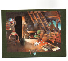 Carte postale. TINTIN. Le
