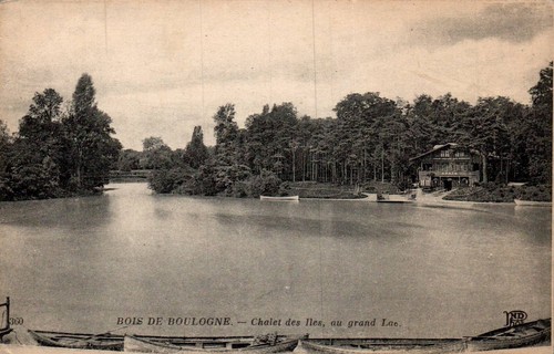 Cpa bois boulogne - -,