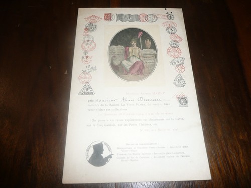 Invitation societe vieux - invitation,