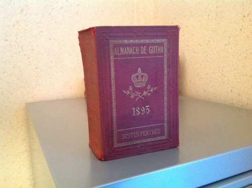 Almanach gotha 1895 - almanach, dos