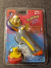 Vintage 1990's Pokemon Turbo Topmania Launcher Hasbro/Tiger Electronics - New