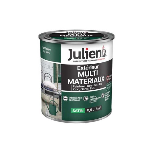 Julien multi materiaux vert - multi,