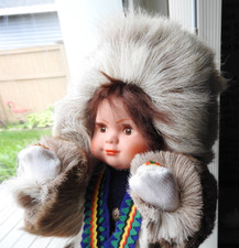 Vtg Esquimau Alaska Indigènes