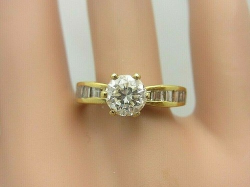 Bague fiançailles or - bague, de
