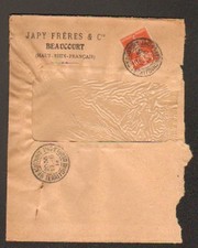 BEAUCOURT (90) USINE de POMPES & QUINCAILLERIE "JAPY Freres & Cie" en 1914