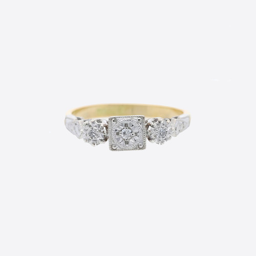 Bague ancienne diamants
