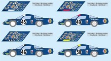 Decals Alpine A210 Le Mans