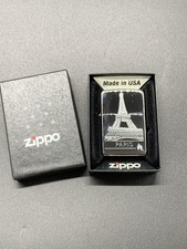 Briquet Zippo Essence Édition Limite US USA Lighter  Tour Eiffel Paris France