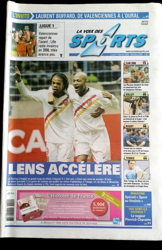 Voix des sports 2 2008 - sports, 11/2/2008