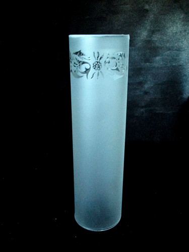 Verre cylindrique lampe - verre,