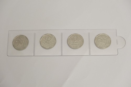 France lot pièces 2 franc - 4,