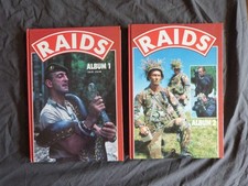 Magazine "RAIDS" : Albums 1 et 2, 1986-1987 / 2 reliures-éditeur : 10 numéros