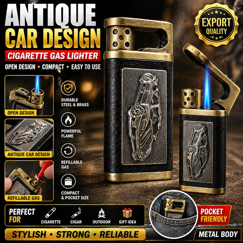 Briquet gaz métal - briquet, À