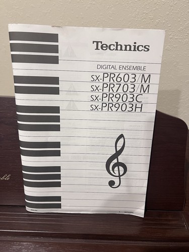 Original technics pr603 - original, sx-pr603