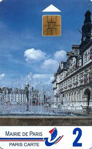 Carte puce stationnement - puce, de