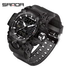 Montre homme militaire LED