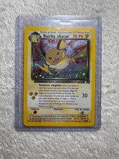 Carte pokémon raichu obscur - carte,