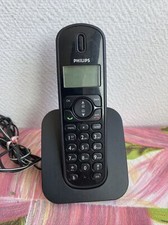 Ancien Téléphone Philips Sans Fil Model CD155 Trio Combiné Seul Philips 