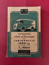 Livre "Catalogue de Pièces de Rechange pour Camionnette"