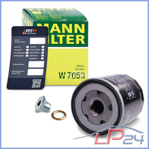 Mann filtre huile - mann,