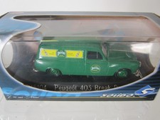 1/43 SOLIDO  FOURGONNETTE CAMIONNETTE PEUGEOT 403 BREAK TÔLE "PERRIER"