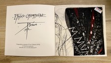 Ancienne Rare Pub Publicité Champagne MUMM carte De Voeux 1972 Foulard Tissu