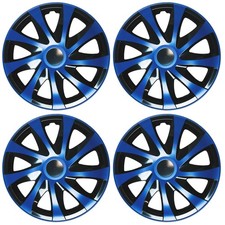 4x Enjoliveurs DRACO CS BLEU