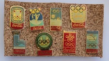 LOT 8 PIN S COCA COLA