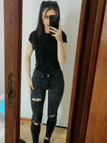 Jean skinny troué primark - jean,