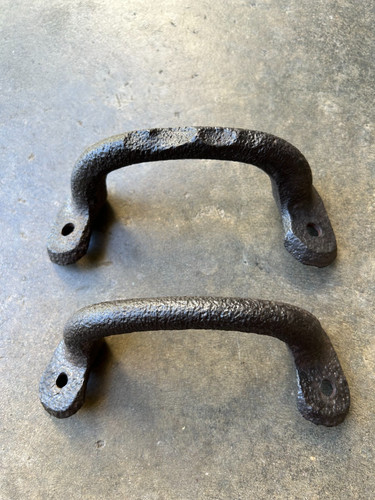 Anciennes poignées fer - poignées, en