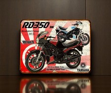 Plaque métal yamaha 350 rdlc - ,