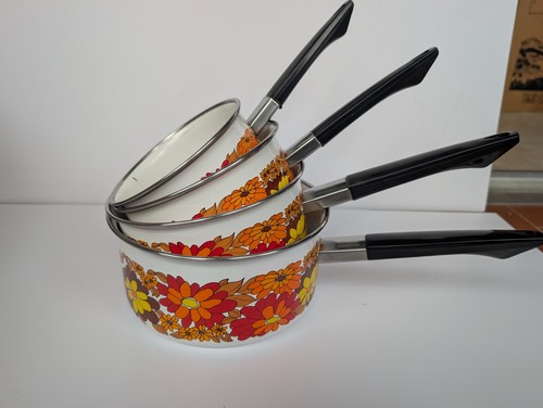 Lot casseroles émaillées - lot, 4