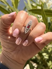 bague ancienne or 18 carats