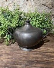 Sucrier En Étain Pot à Sucre