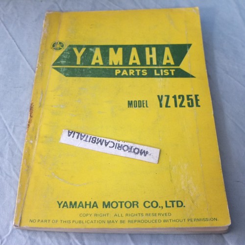 Pour yamaha 125 cross - pour, yz
